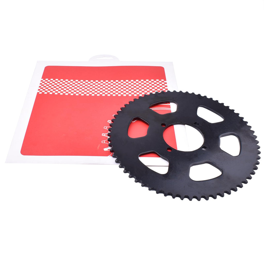 Doinal #35 Chain Sprocket 65 Teeth with Chain 108 Links, Flywheel Adapter