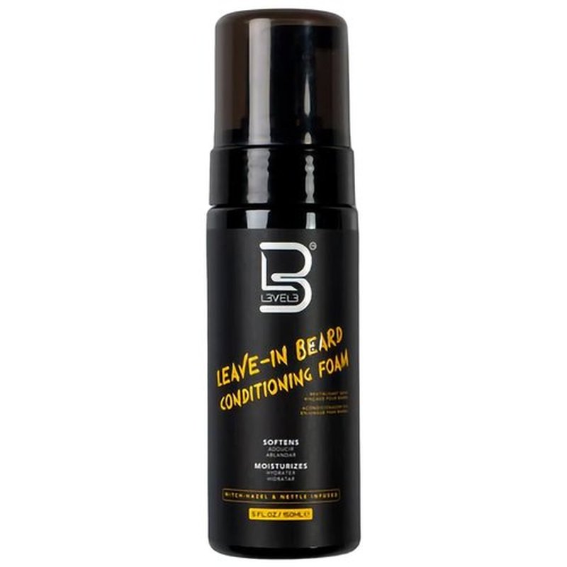 L3 - Leave-In Beard Conditioner Foam | Hydrating Beard Moisturizer for Soft, Manageable Facial Hair