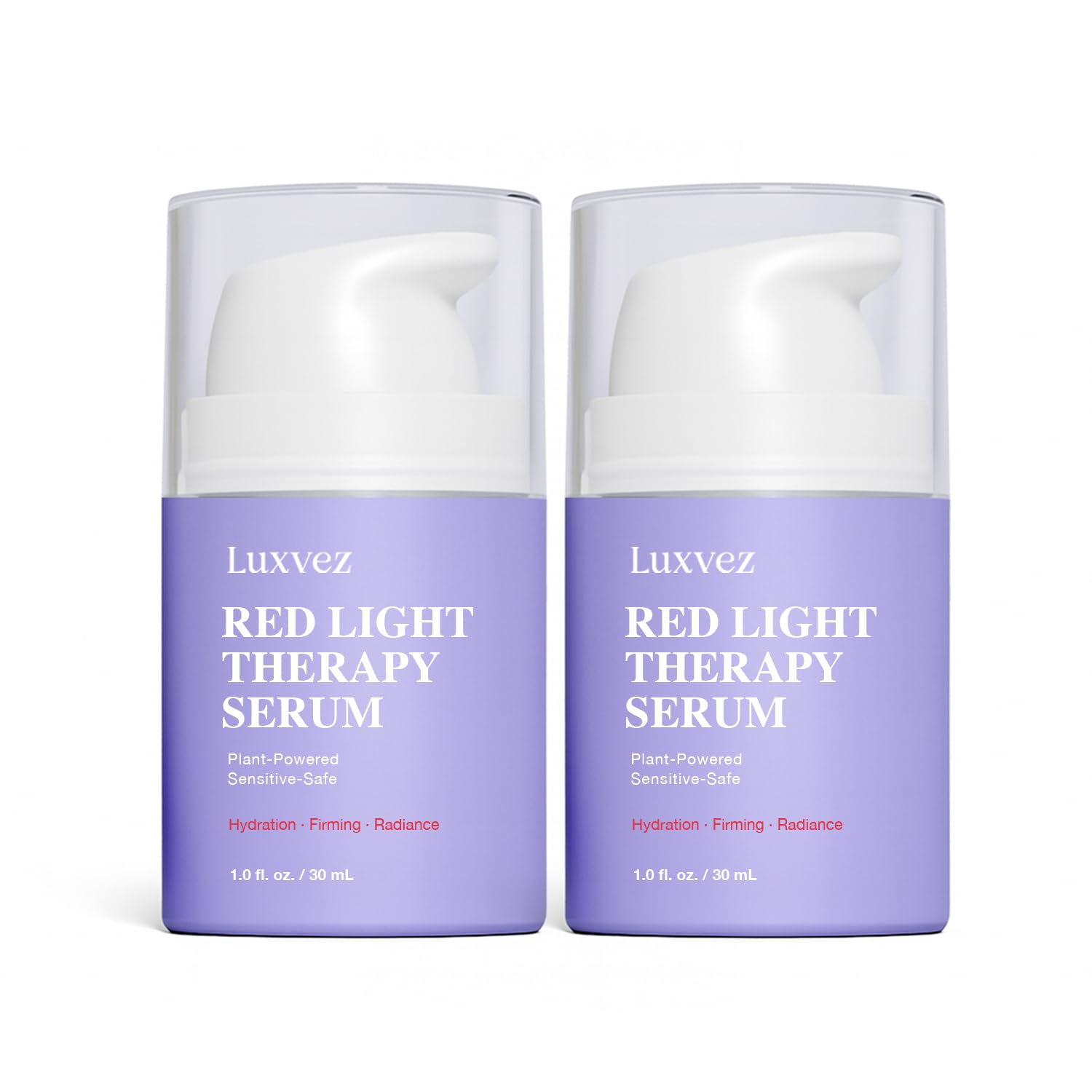 Red Light Therapy Activation Serum for Face – Hydrating & Firming Booster for LED Red Light Devices – Anti-Aging Green Tea Serum with Niacinamide, Hyaluronic Acid, Peptides & Collagen, 1 Fl Oz/2 Pack
