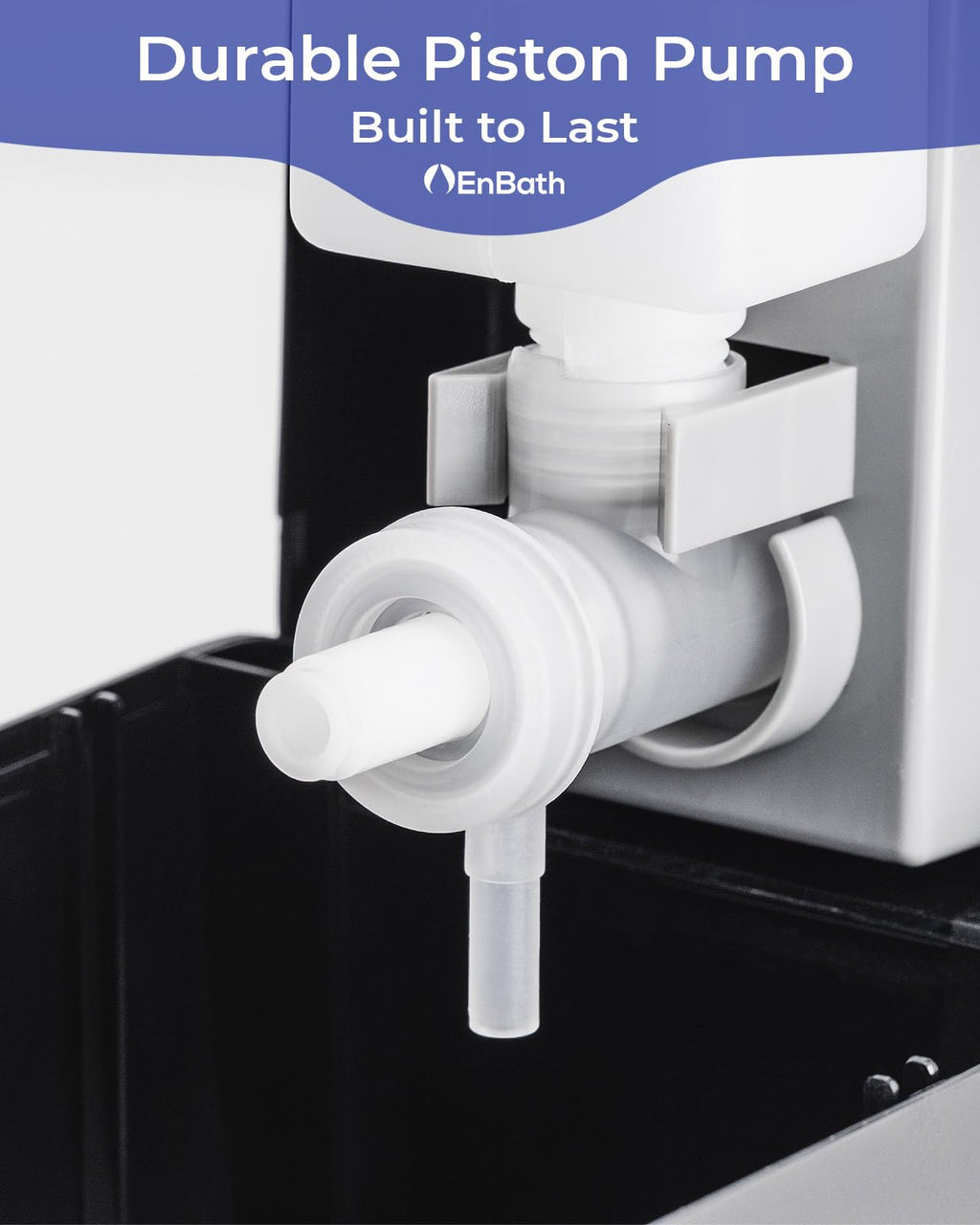 Wall Mounted Soap Dispenser with Large 34 oz. Capacity (2-Pack) - Black Commercial Hand Soap Dispensers or Hand Sanitizer Wall Mount Units That Hold 25 pct More Than Other Brands - ADA Compliant