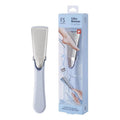 F3 Systems, Stainless Steel Callus Remover(Sky Blue), Effective for Thick Callus and Cracked Feet Pedicure Rasp, Remove Hard Skin, Grater Foot File, Foot Scrubber, Professional Foot Care