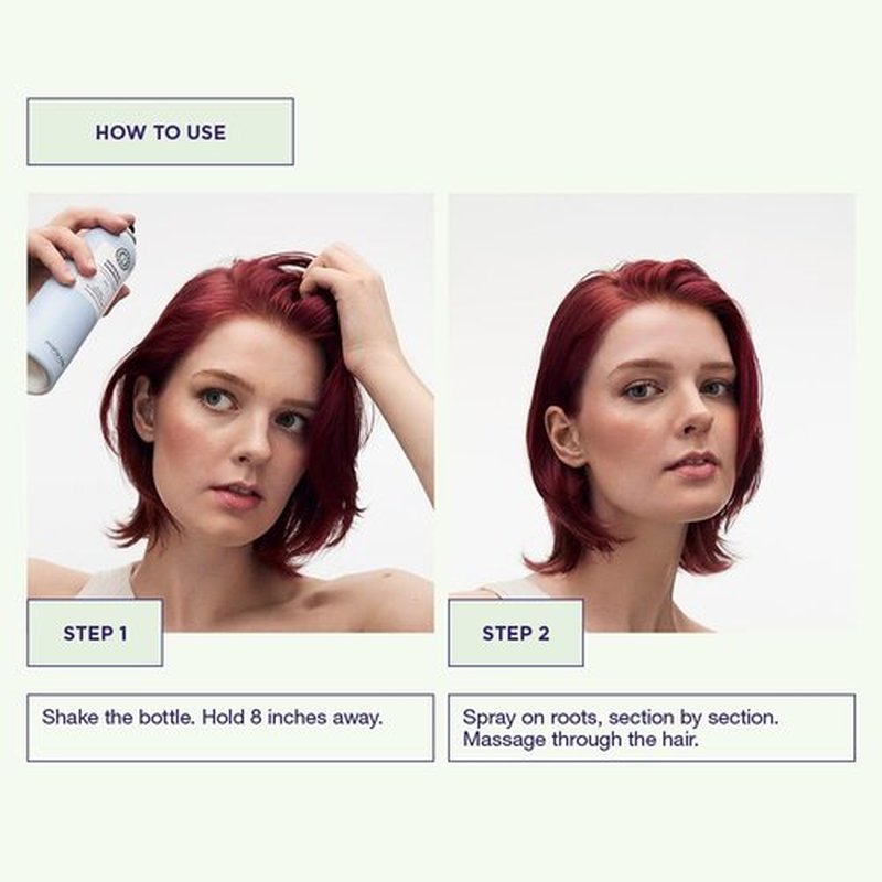 Maria Nila Invisidry Dry Shampoo 5.5 Oz / 215 ml, Freshens up Hair & Scalp, Leaves no trace of product, 100% Vegan & Sulfate/Paraben free