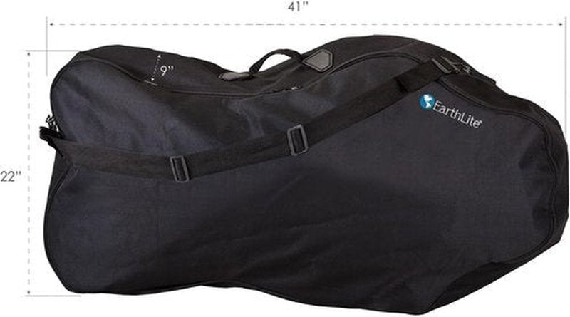 Earthlite Portable Massage Chair Package Vortex - Lightweight, Compact Design with Carry Case & Sternum Pad (15 lbs)