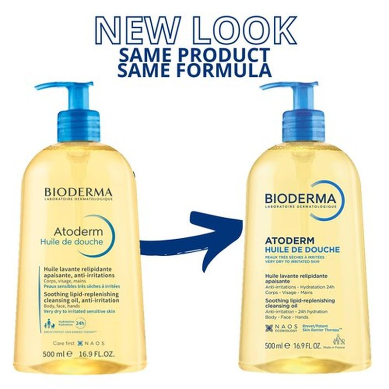 Toderm Shower oil - Ultra-nourishing cleansing oil for dry to very dry skin