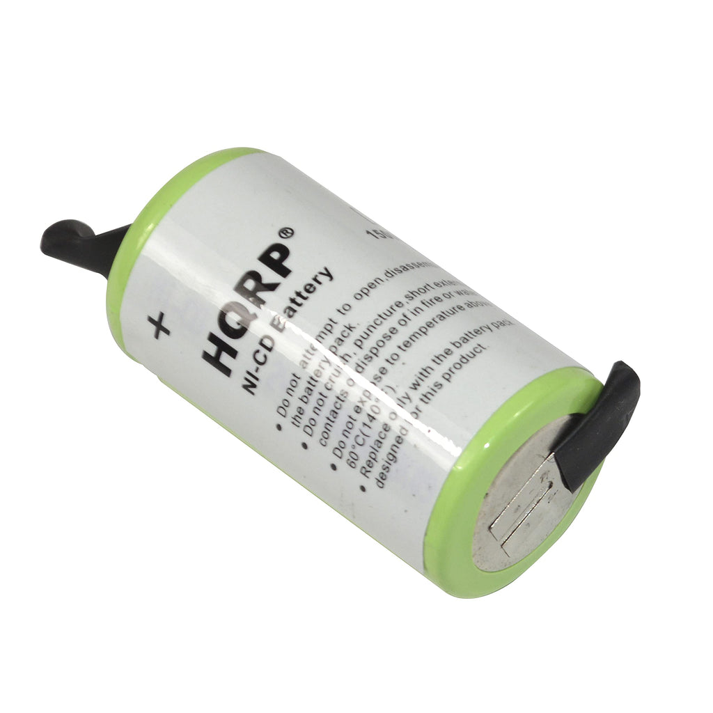 HQRP 10-Pack Battery Compatible with Wahl 00745-302 745-302 9877 9879 8900 8061 7070 7353 7045 7030 7037 7355 5-Star Shaver Trimmer