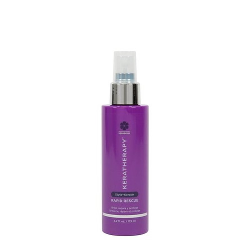KERATHERAPY Keratin Infused Shine Spray - Thermal Hair Protection & Breakage Repair, 4.2 fl. oz.