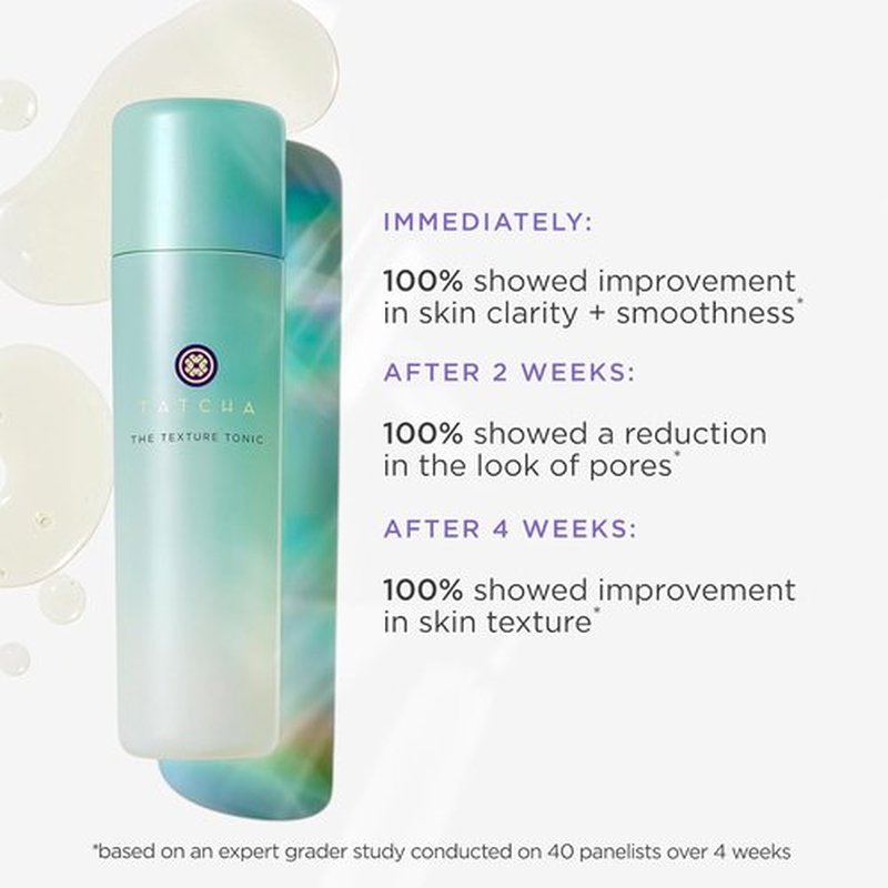 TATCHA The Water Cream & Texture Tonic Bundle - Hydrating Skincare Set | 1.7 oz & 5 oz
