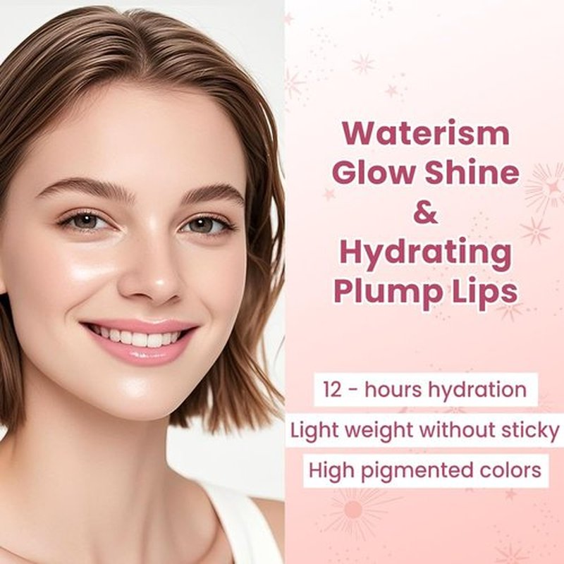 CATKIN Glossy Lip Balm - Ultra Hydrating Tinted Jelly for Plump, Soothing Lips | 0.12 oz C03 Violet