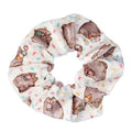 Pusheen the Cat White Ice Cream Hair Scrunchie, 1 Count (Pack of 1)