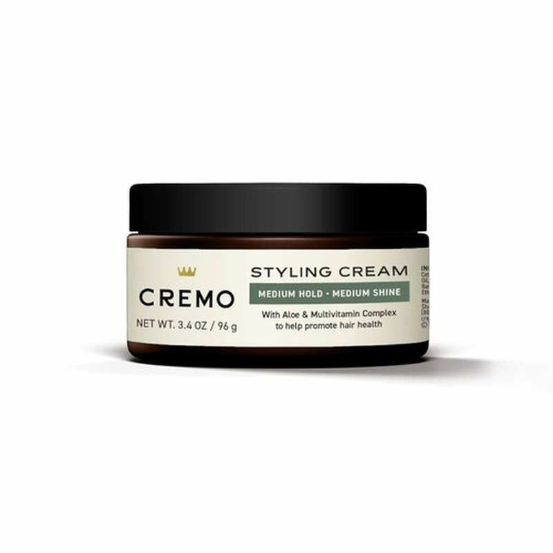 Cremo Hair Styling Cream, Premium Barber Grade Hair Products, 3.4 Oz