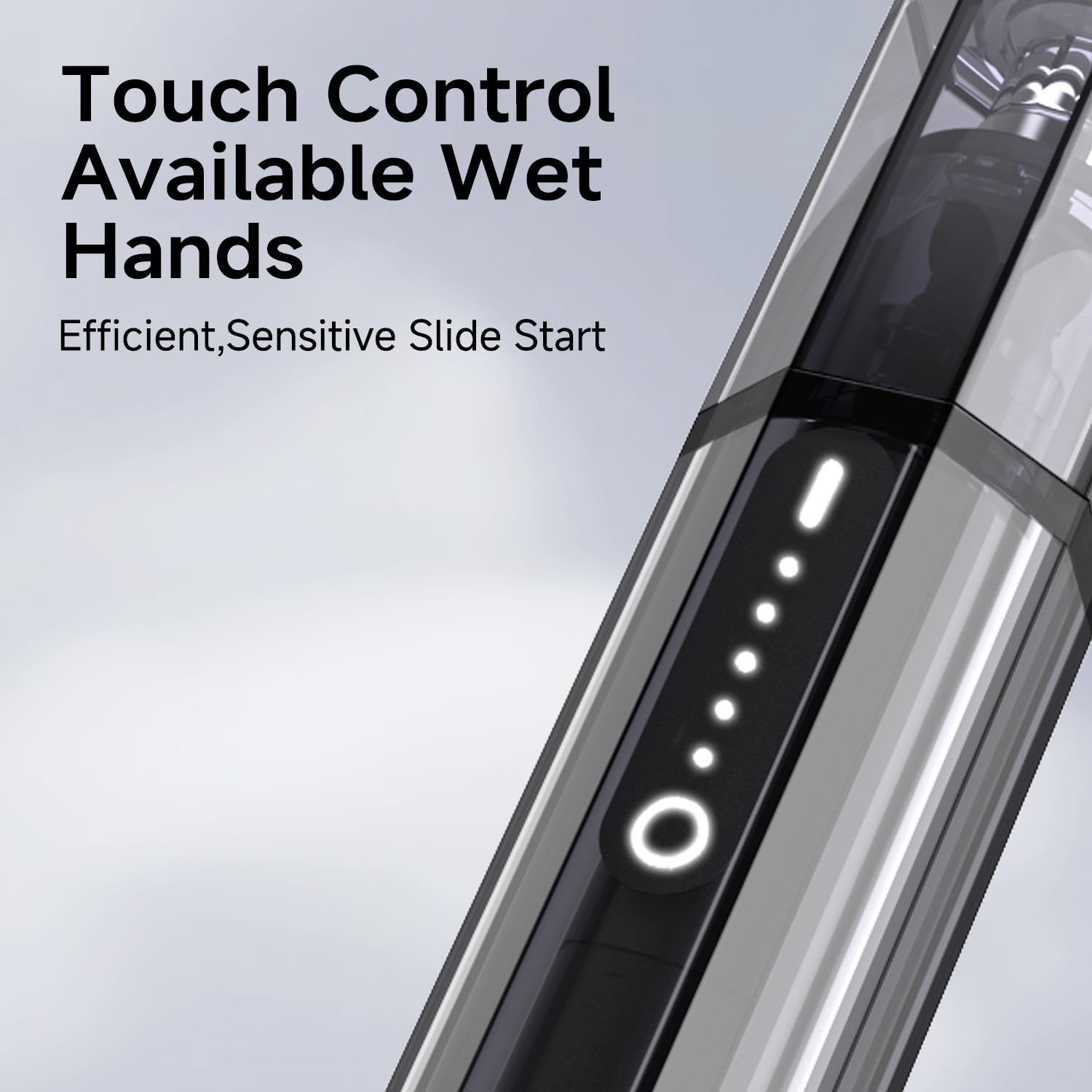 beici Nose Ear Trimmer Clipper R Angle Round Fast Charge Type-c Port Painless Hair Trimmer for Men Women,Touch Control Available Wet Hands with IPX7 Waterproof,Dual Edge Blades for Easy Cleaning Grey