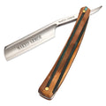 Naked Armor Lac Straight Razor - Shave Ready 7/8" Spike Nose Japanese Steel Straight Razors for Men with Sandalwood Scale, Case Included, Close Shave