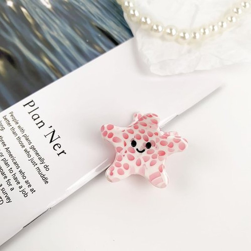 6PCS Sea Animals Small Hair Claw Clips for Women Girls Mini Ocean Hair Clip Hair Accessories with Sturdy Grip White Elephant Gifts