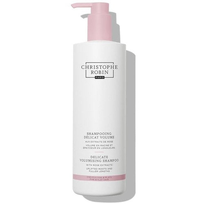 Christophe Robin Delicate Volumizing Shampoo - Rose Extracts for Fine Hair | Jumbo 16.9 fl. oz