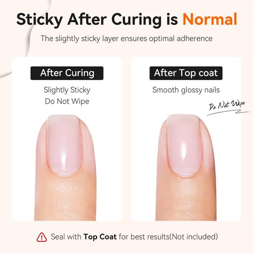 Makartt Clear Builder Nail Gel, 7 in 1 Gel Nail Polish Rubber Base Coat Hard UV Light Strengthener Extension Thickening Rhinestone Soak Off Builder for Broken Nails Repair, 1 Bottle 15ml
