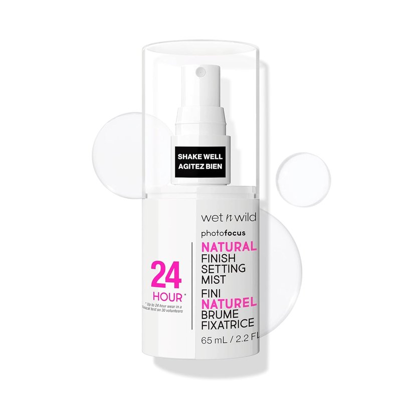 Wet n Wild Photo Focus Setting Mist - Lightweight & Nourishing Formula for 24HR Wear | Cruelty-Free & Vegan