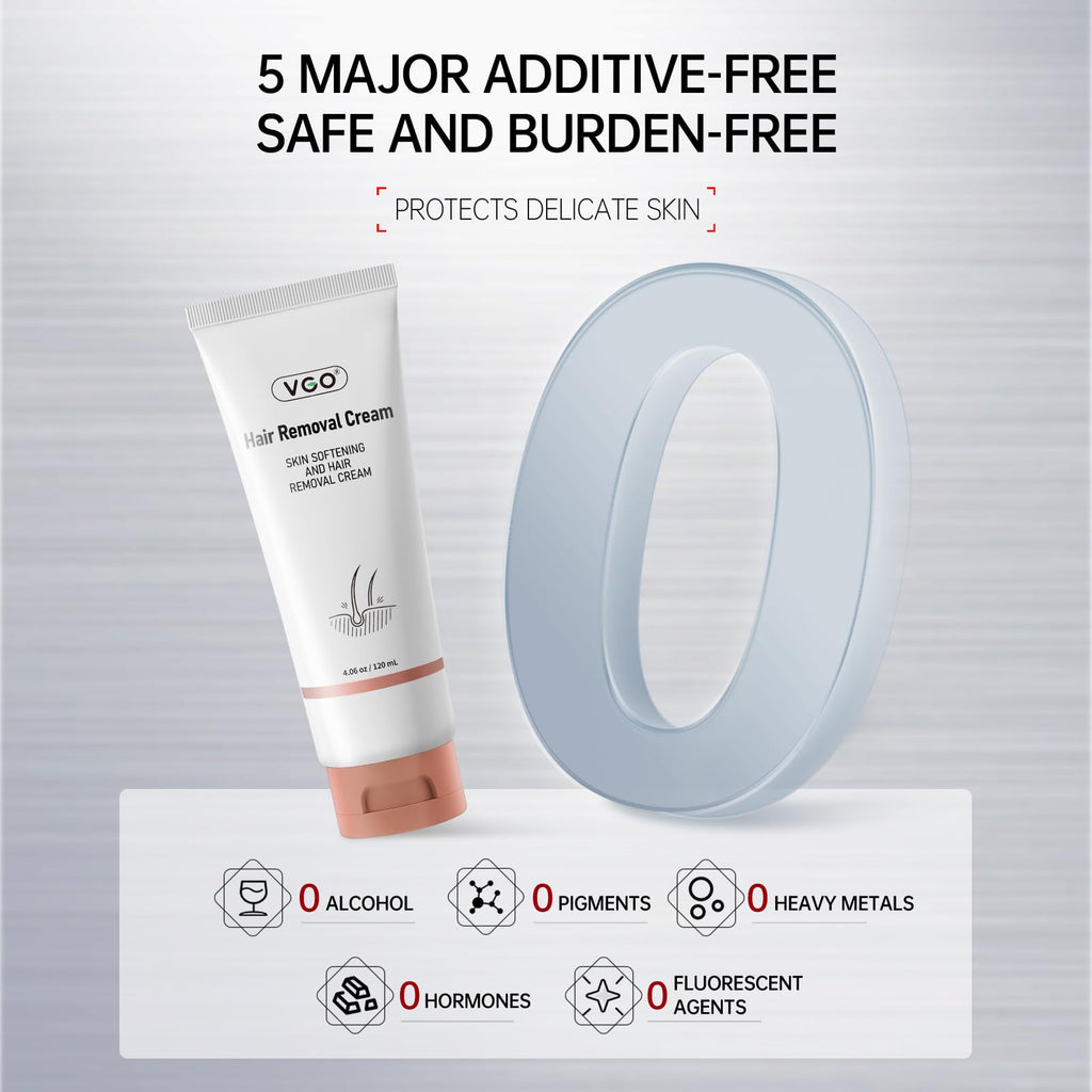 VGO Hair Removal Cream & Tinted Sunscreen SPF50