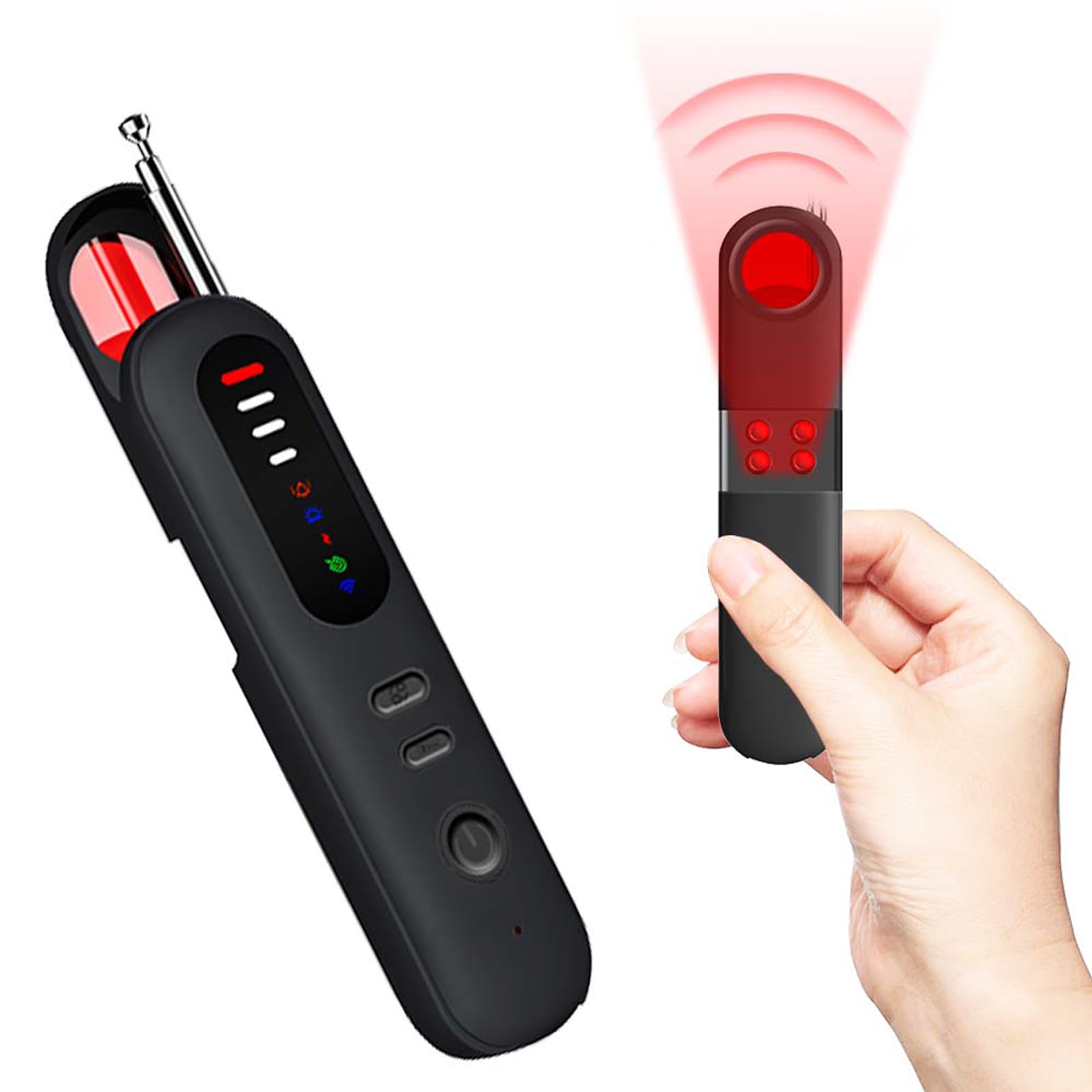 LXIANGN Hidden Camera Detector - 2025 5-in-1 Multi-Function Advanced Camera Detector and Bug Detector,Scanner for Home Office Travel Security
