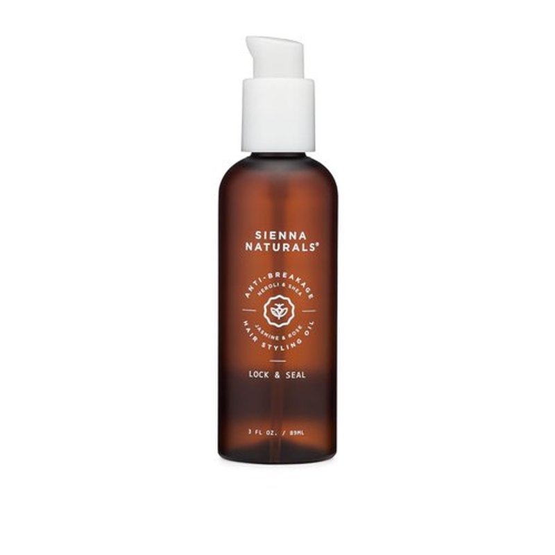 Sienna Naturals - Lock & Seal Oil - Lightweight Hydrating Hair Oil for Moisture & Repair | 3oz