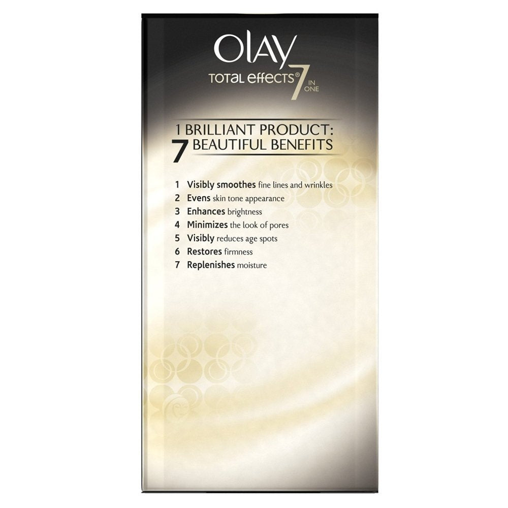 OLAY Total Effects 7-In-1 Anti-Aging Daily Moisturizer 1.70 oz (Pack of 8)