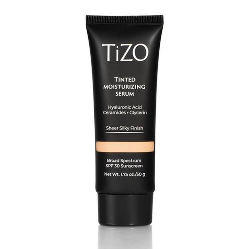 TIZO Tinted Moisturizing Serum - SPF 30 Protection in Light-Medium Shade for Radiant Skin