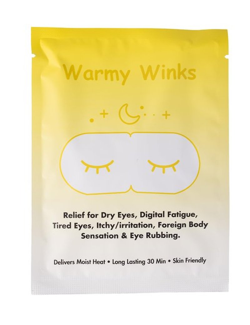 GlamBaby Warmy Winks Self-Heating Eye Mask for Kids – Heated Warm Compress for Dry Eyes, Irritation & Puffiness – Disposable Eye Mask for Children’s Eye Relief & Relaxation (30 Individual Units)