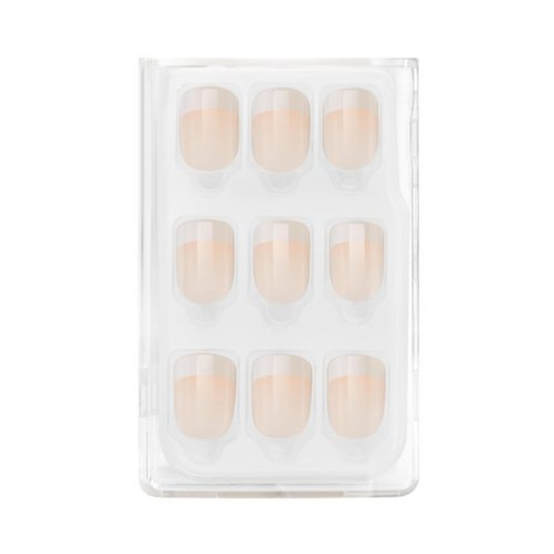 Dashing Diva Magic Press Nails - Day to Night | Short, Square Shaped Press On Nails | Long Lasting Stick On Gel Nails | Lasts Up to 7 Days | Contains 30 Stick On Nails, 1 Prep Pad, 1 File