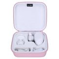 LTGEM EVA Hard Case Compatible with Freebird FlexSeries Electric Razor - Travel Protective Carrying Storage Bag (Only Case), Pink