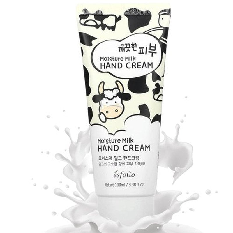 Esfolio Pure Skin Moisture Milk Hand Cream - Hydrating & Nourishing Formula for Soft, Smooth Hands (3.38 OZ)