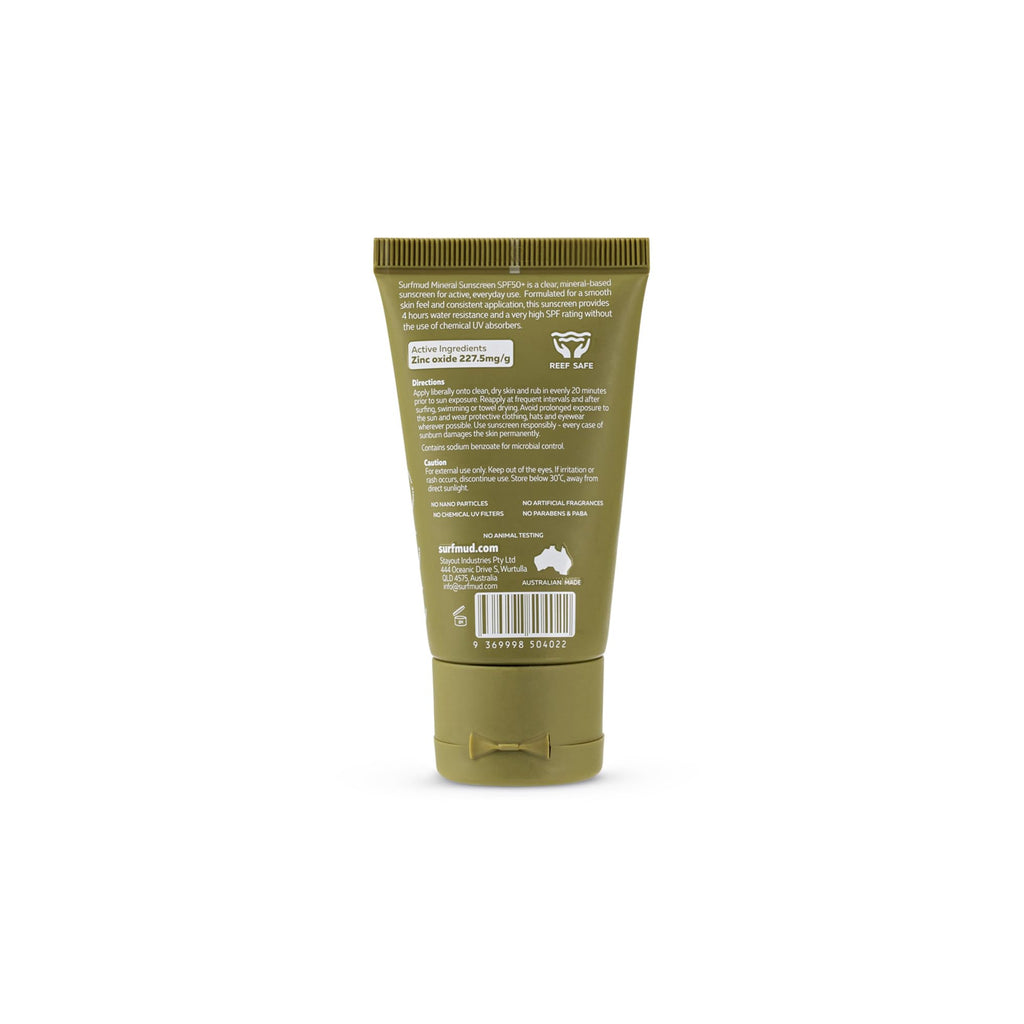 Mineral Sunscreen SPF50+ 50g SURFMUD Australia