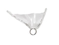 A SHER'S Tiny Delicate Day Collar Silver Necklace O-Ring up to 18 inches
