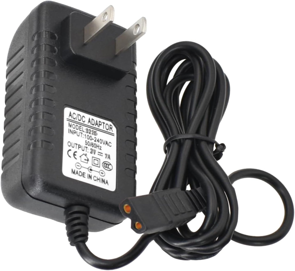 Wahl Charger Replacement - 2V Power Cord for Wahl Shaver & Trimmer Models 8061, 8163, 8786 & More