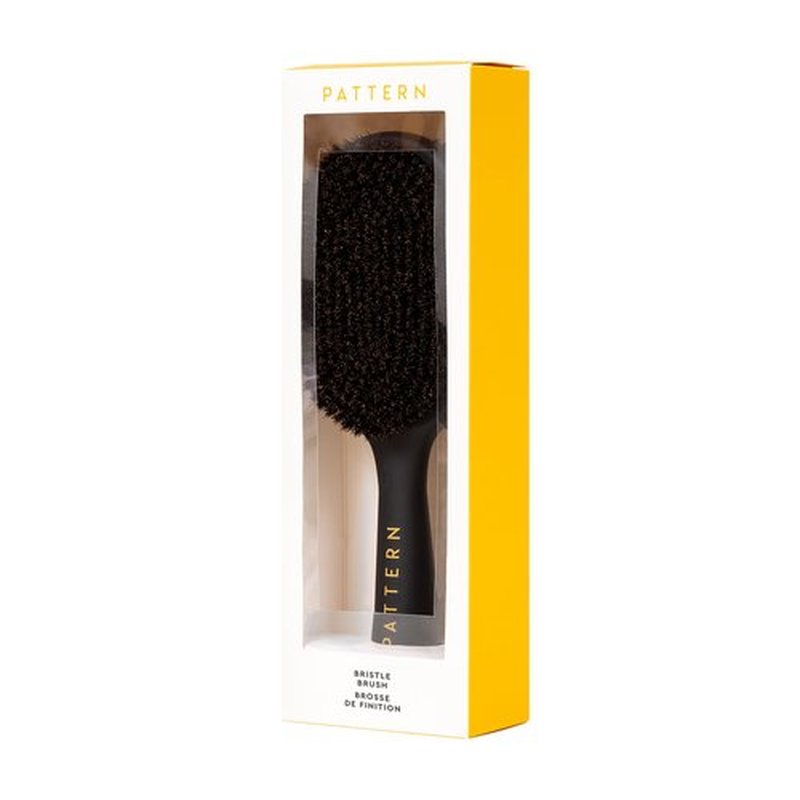 PATTERN Beauty by Tracee Ellis Ross Double-Sided Boar Bristle Brush w Firm Boar & Nylon Bristles. Smoothing hair brush.