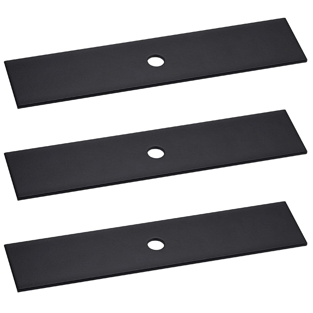 Geosiry 3 Pack Edger Blades 9 x 1/2 Center Hole, 9" x 2" Edger Blade 1/2 Center Hole for Mclane, Power Trim Edgers