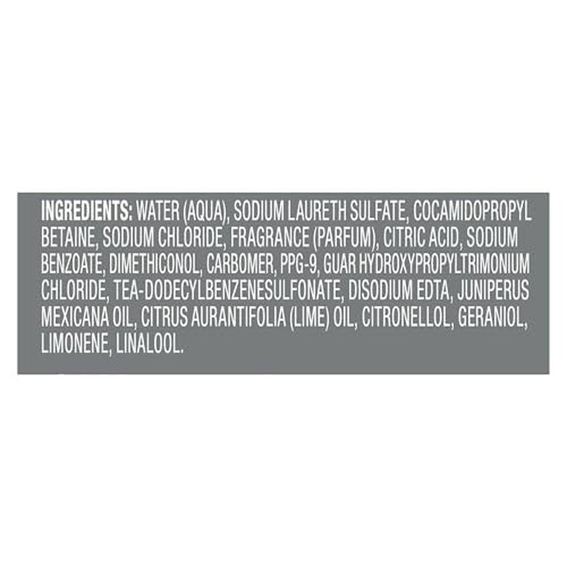 DOVE MEN + CARE Men 2 in 1 Shampoo and Conditioner Lime + Cedarwood For Healthy-Looking Hair Naturally Derived Plant Based Cleansers 20.4 OZ