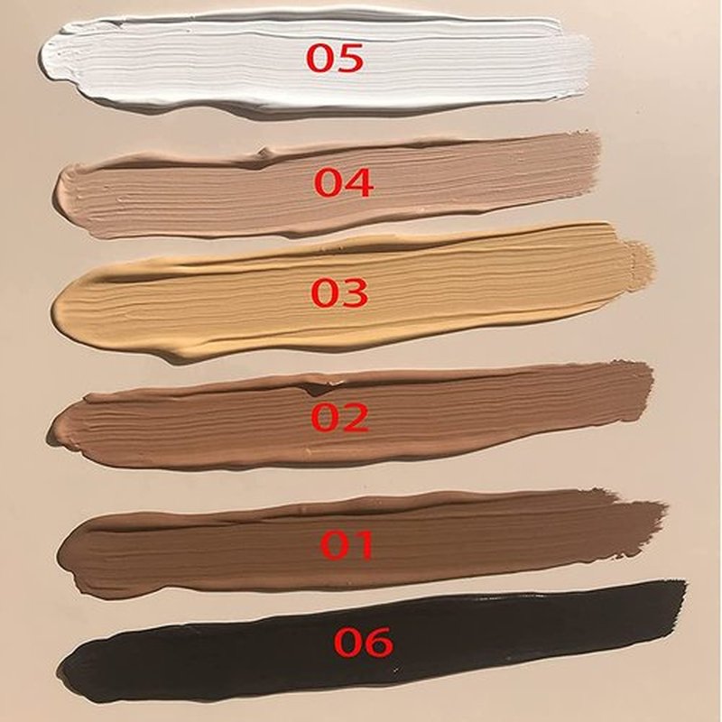 Fendy Eyeshadow Primer - Waterproof Anti-Aging Eye Shadow Base for Oily Lids (Dark Brown - 01)