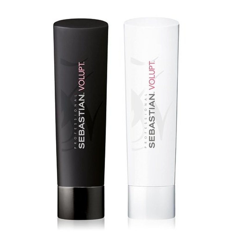Sebastian Professional Volupt Volume Boosting Shampoo & Conditioner - For Fine, Natural & Color Treated Hair | 8.4 fl oz Bundle