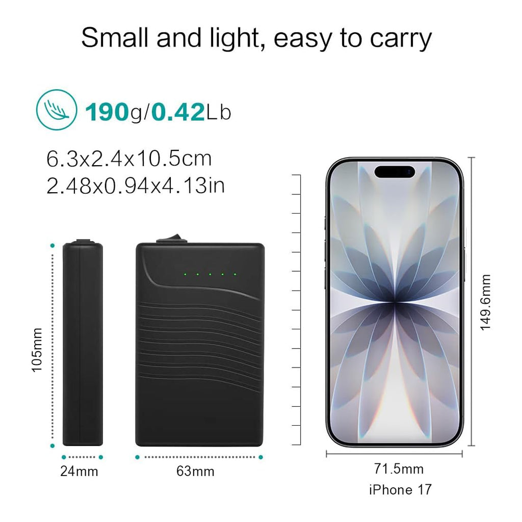 TalentCell 12V Power Bank, Rechargeable 12V 3000mAh DC Output Lithium ion Battery Pack with Charger for LED Strip/Light/Panel/Amplifier and CCTV Camera, Compatible with Spectra Pump/Telescope