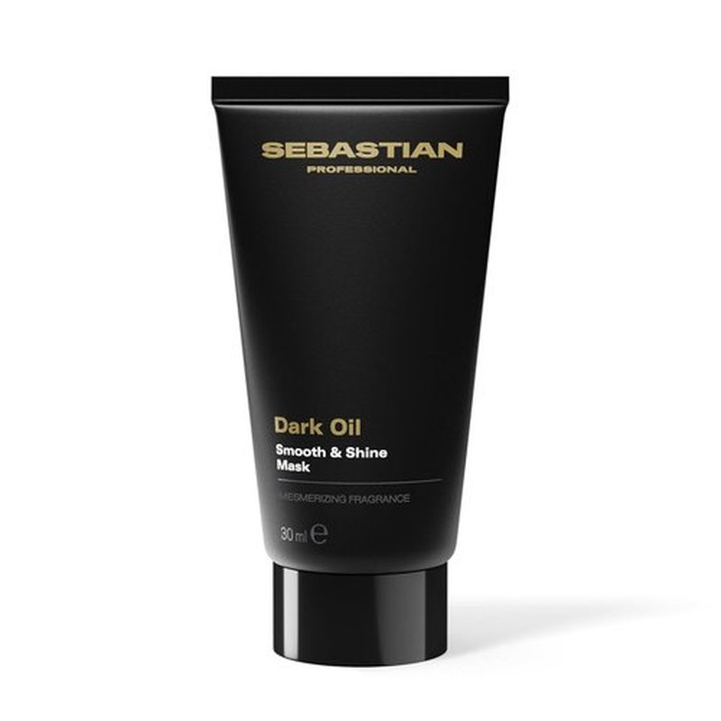 Sebastian Professional Dark Oil | Lightweight Hair Styling Mask for Smooth Shine | Infused with Sandalwood & Argan Oils | 1 fl oz