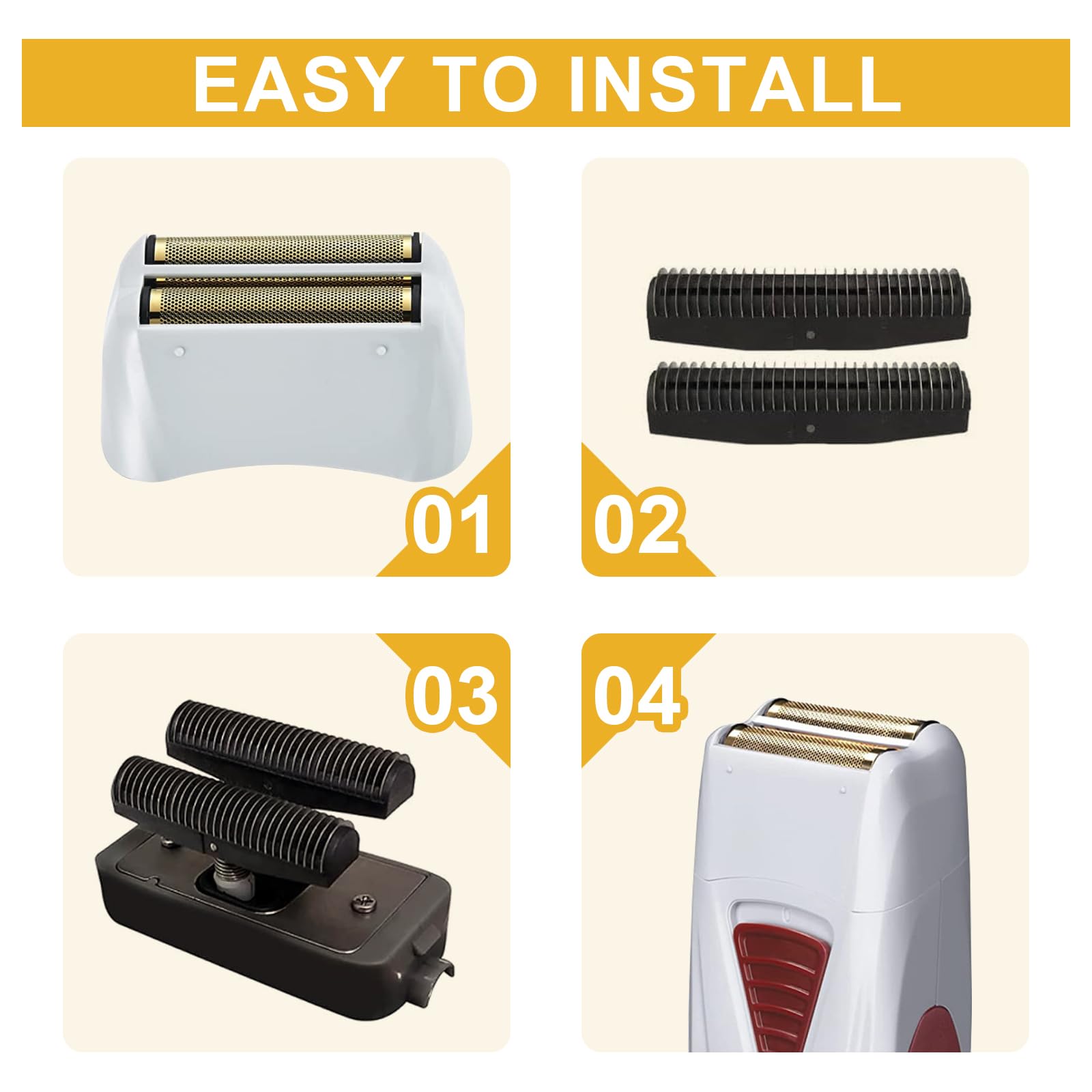 Pro Shaver Replacement Foil & Cutter, 2 Count