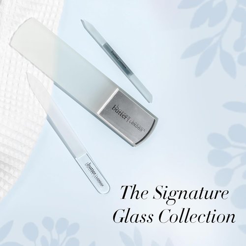 Butter London Glass Pedicure Foot File - Professional Callus Remover for Smooth Feet | Salon Quality Tool