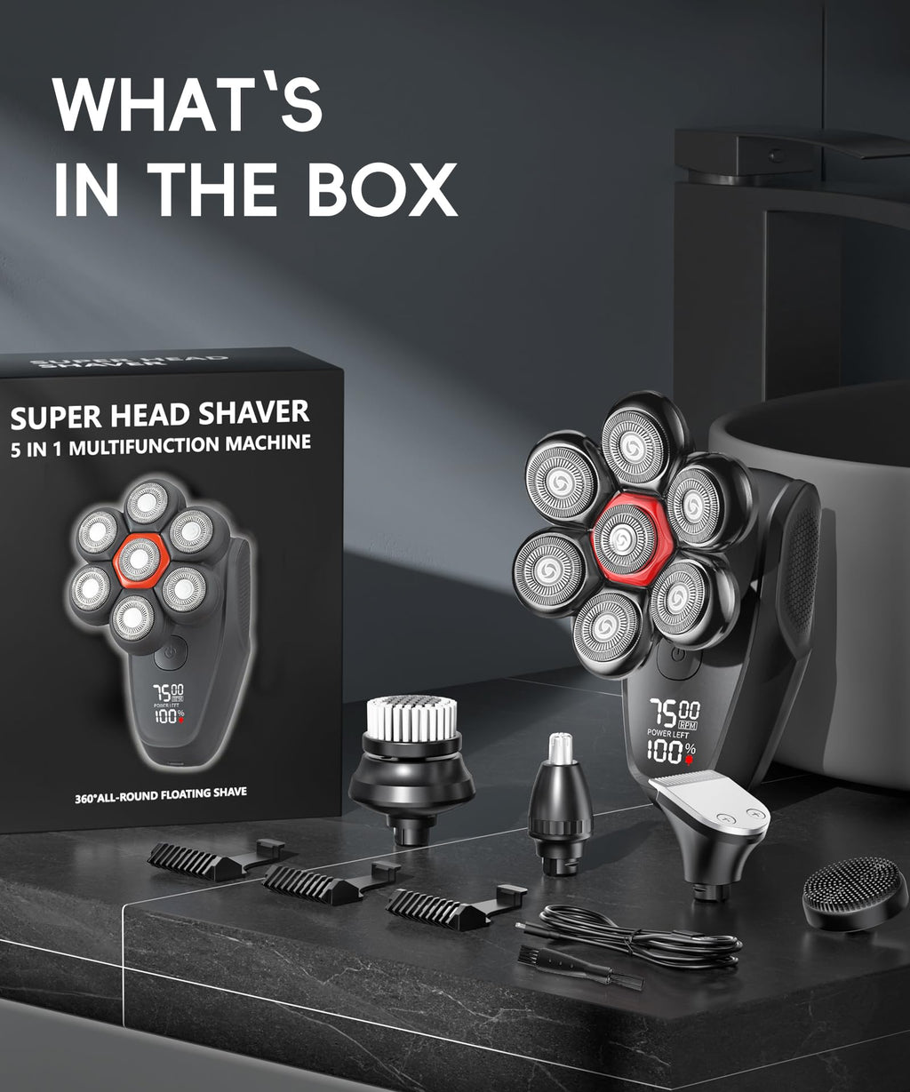 MALEGEBAZ 5-in-1 Men's Grooming Kit,