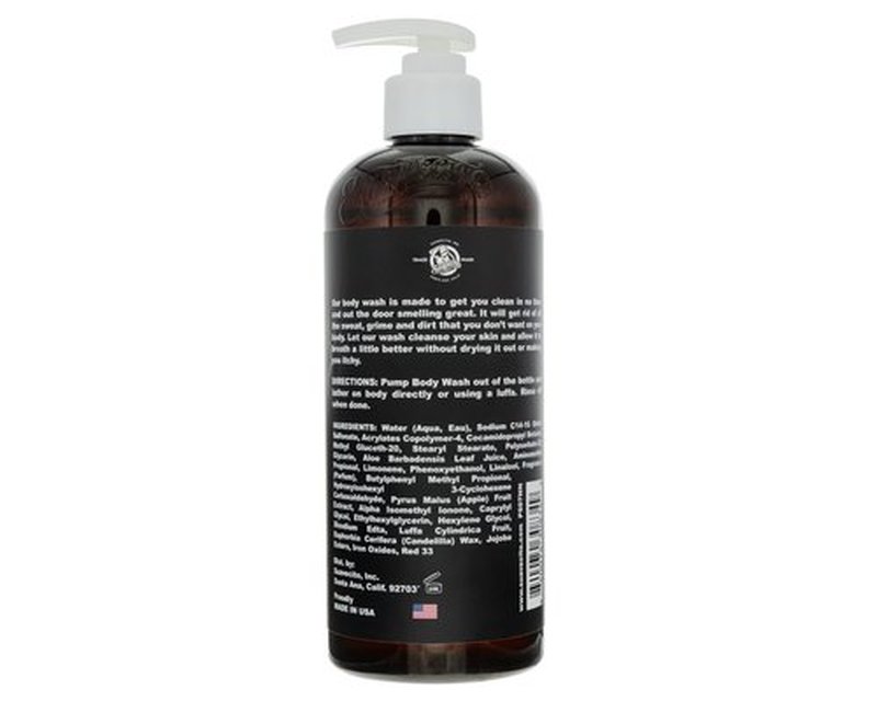 Suavecito Men's Body Wash 16 oz. Exfoliating Deep Cleaning Showering Original Fragrance