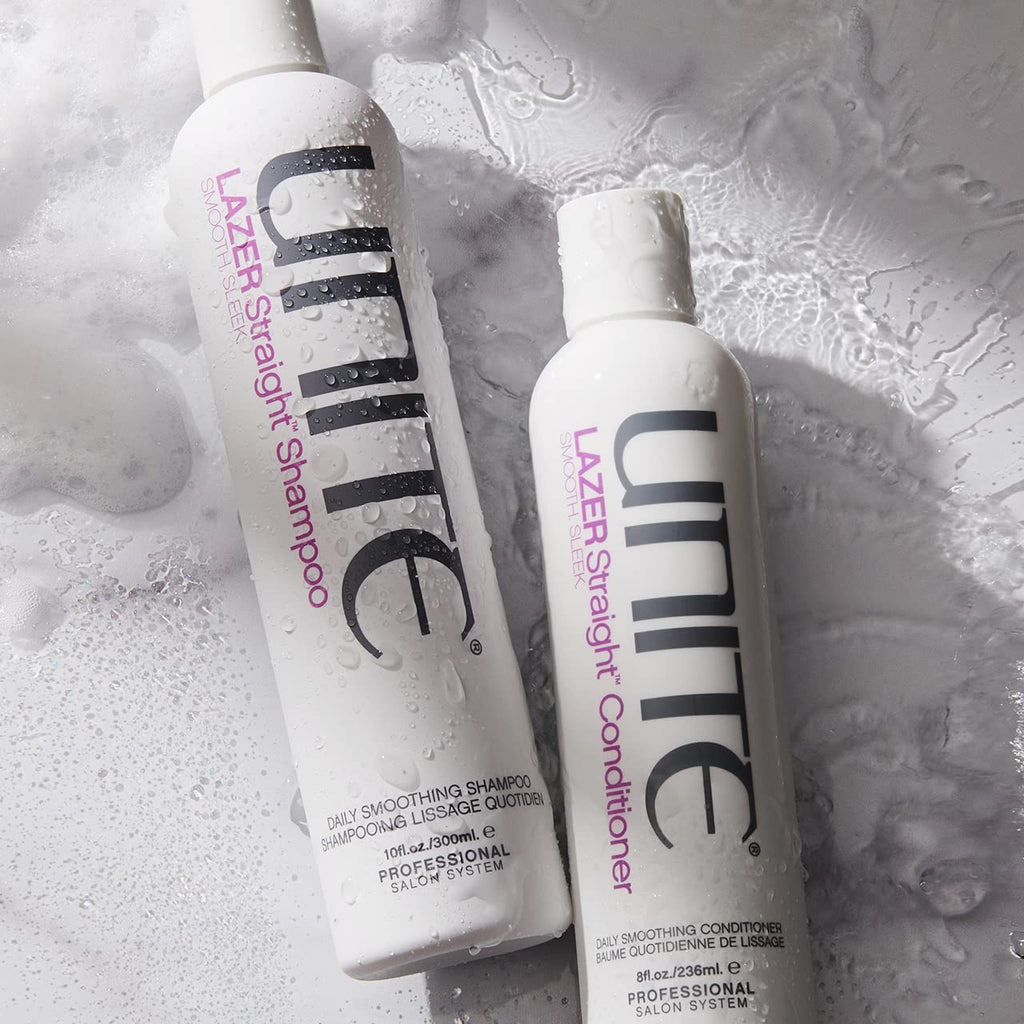 UNITE Hair - LAZER Straight Shampoo - Professional Smoothing Cleanser for Frizz Control - 32 Fl Oz