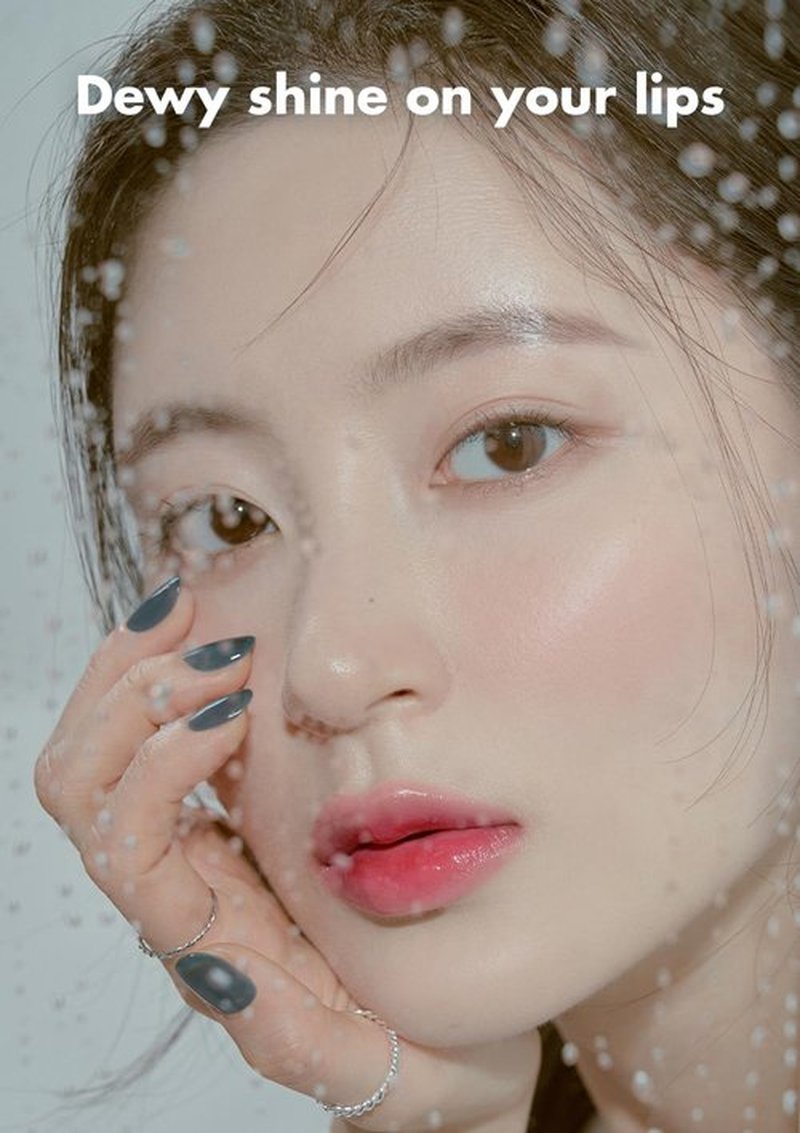 rom&nd DEWY·FUL Water Tint | 13 CUSTARD MAUVE | Hydrating, Non-Sticky Lip Gloss for Sheer, Long-Lasting K-Beauty Dewy Finish