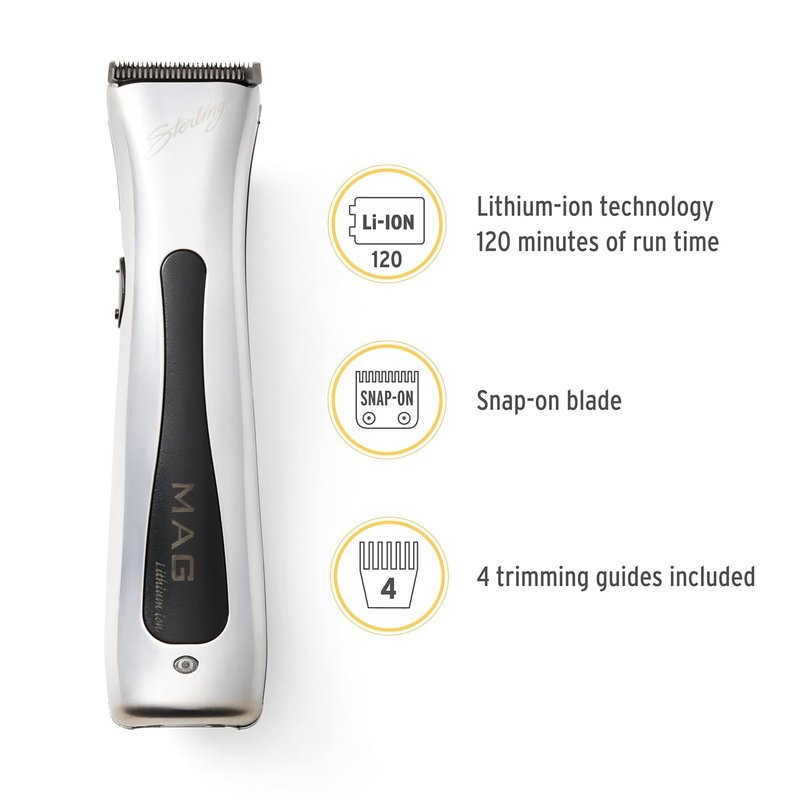 Wahl Professional - Sterling Big Mag Cordless Clipper Set | Salon-Quality Hair Cutting Tools for All