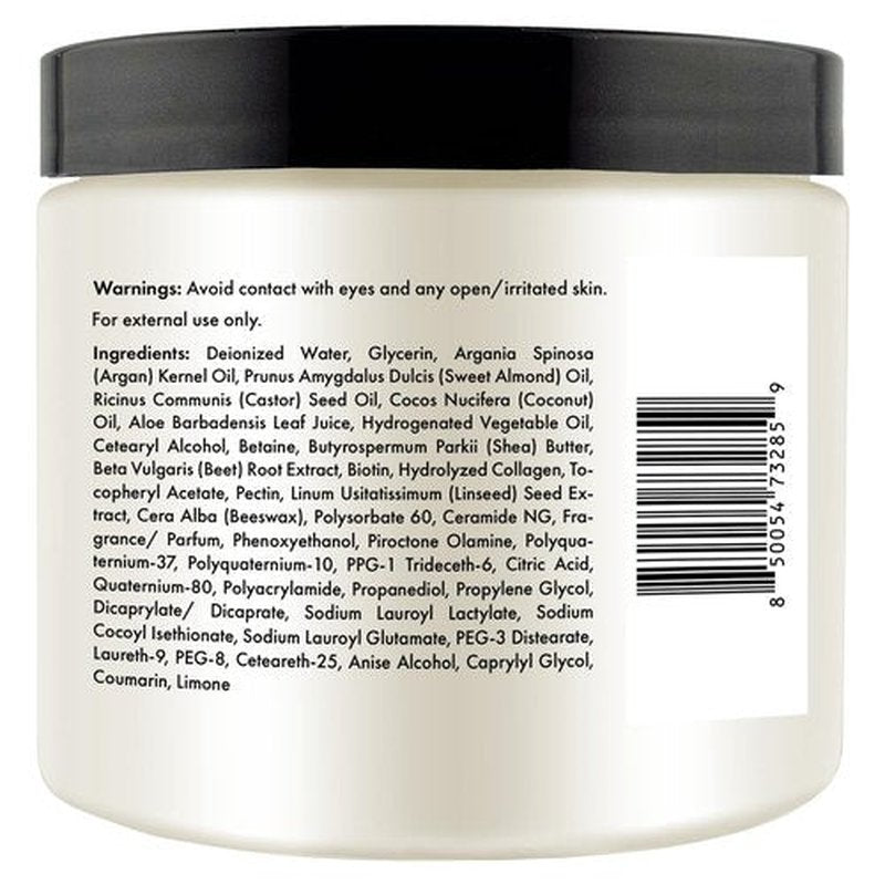 Sunny Isle Argan & Biotin Curling Cream - Lightweight, Curl Enhancing Crème, Paraben Free 16oz