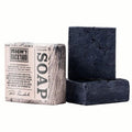 RICH'S BACKYARD All-Natural Handcrafted Beef Tallow Soap – Moisturizing & Deep Cleansing | Charcoal & Peppermint Oil | No Artificial Ingredients | Sustainably Sourced | 7 oz Bar
