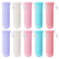 10 PCS Mesh Soap Bags for Soap Bars Exfoliating Mesh-Soap Pouch Foam Net Sleeve for Soaps Sleeve Bubble Foaming Nets Pocket with Drawstring for Face Body Cleaning (Multicolor)