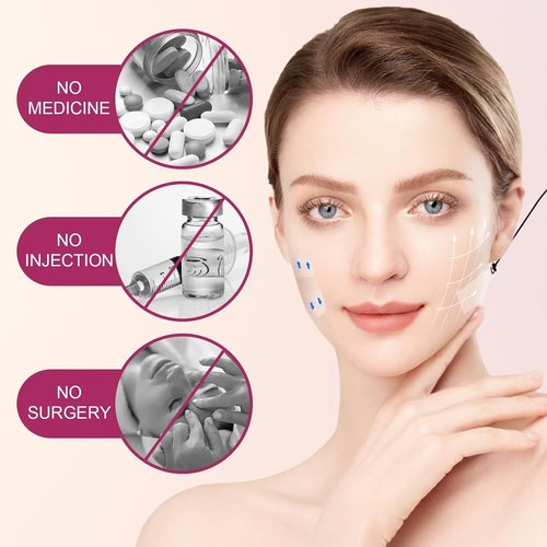 ANTIVP 160PCS Face Lift Tape Invisible Face Tape Neck Lift Tape Lifting Instantly With String, Anti Wrinkle Facial Patches V-Shaped for Facial Wrinkles, for Dounle Chin Forehead Skin